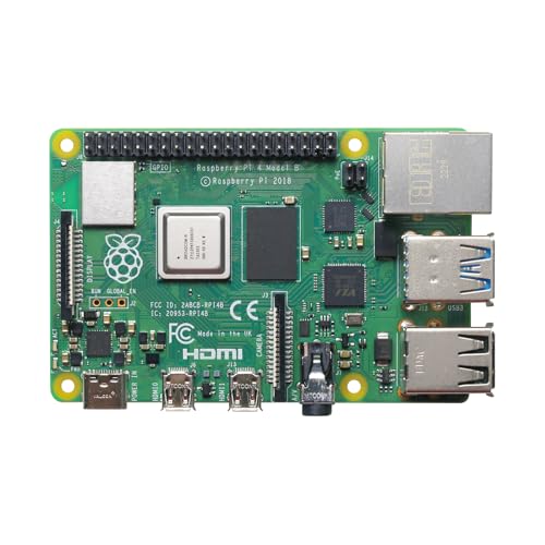 Raspberry Pi 4 Modelo B (4GB) Quad Core Cortex-A72 4 x 1.50GHz, 64 bits Wi-FI Bluetooth 5.0